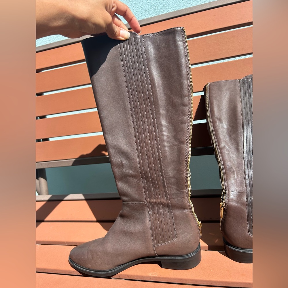 Calvin klein 7.5 Finley riding flat boots